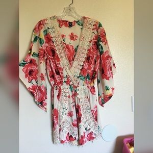 Floral romper
